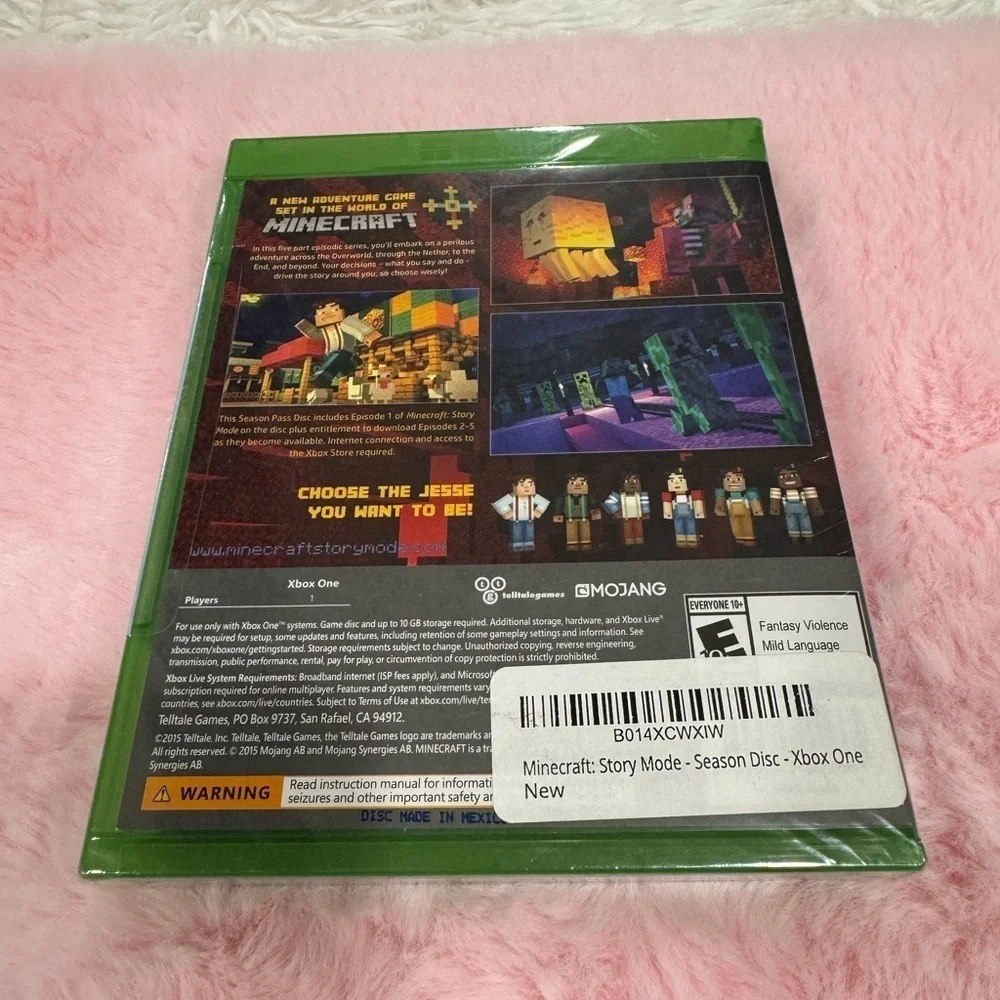 Minecraft: Story Mode - A Telltale Game Series - Season pass Disc  ( Xbox One)